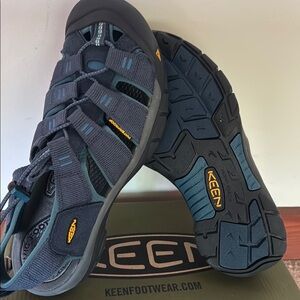 Keen Gray and Blue Outdoor Sandals